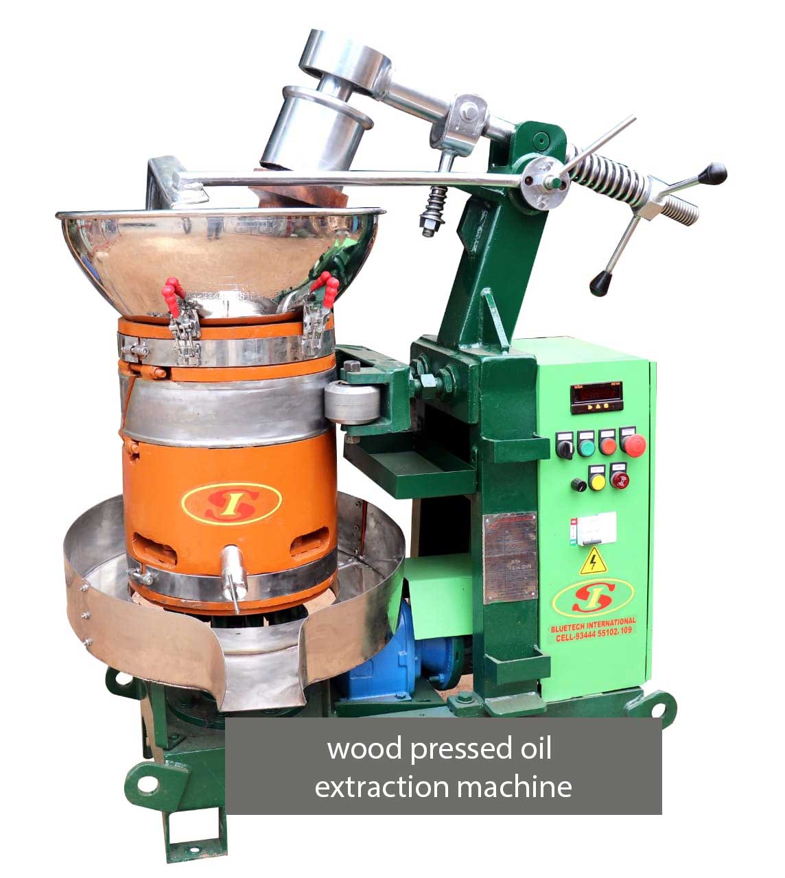 Mannus Wood pressed oil machine